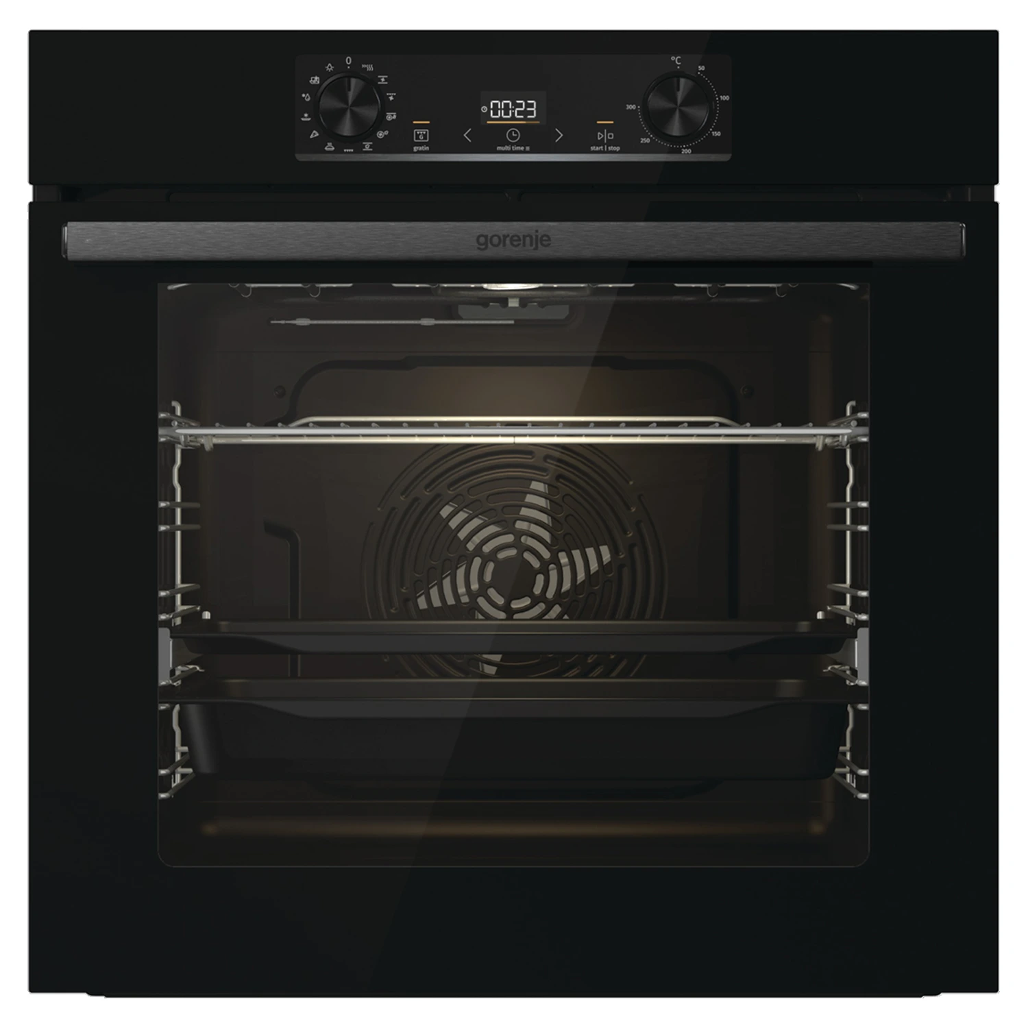 Ugradbena ventilatorska pećnica sa Pizza funkcijom i opcijom dodatne pare.