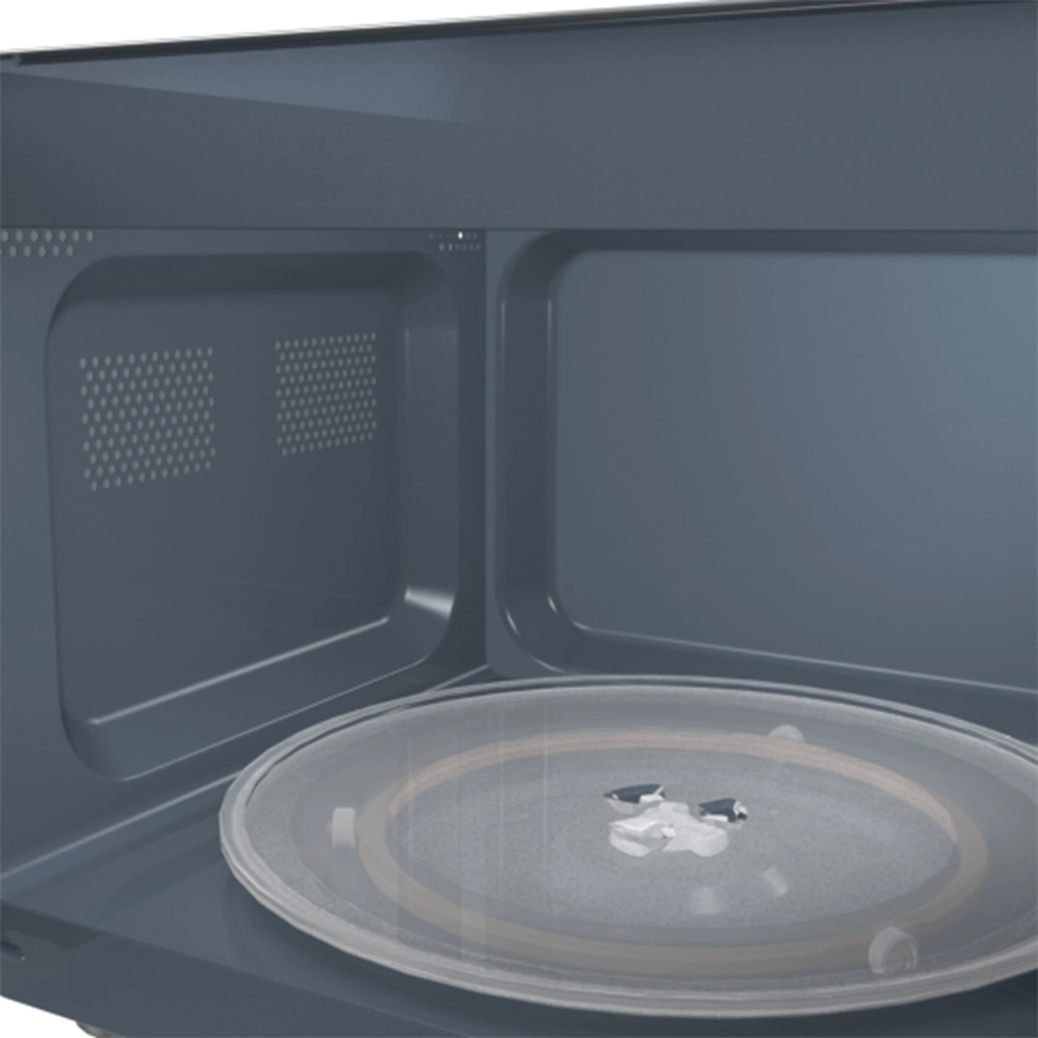 Mikrovalna pećnica sive boje sa toplotnom mikrotalasnom snagom od: 700w.