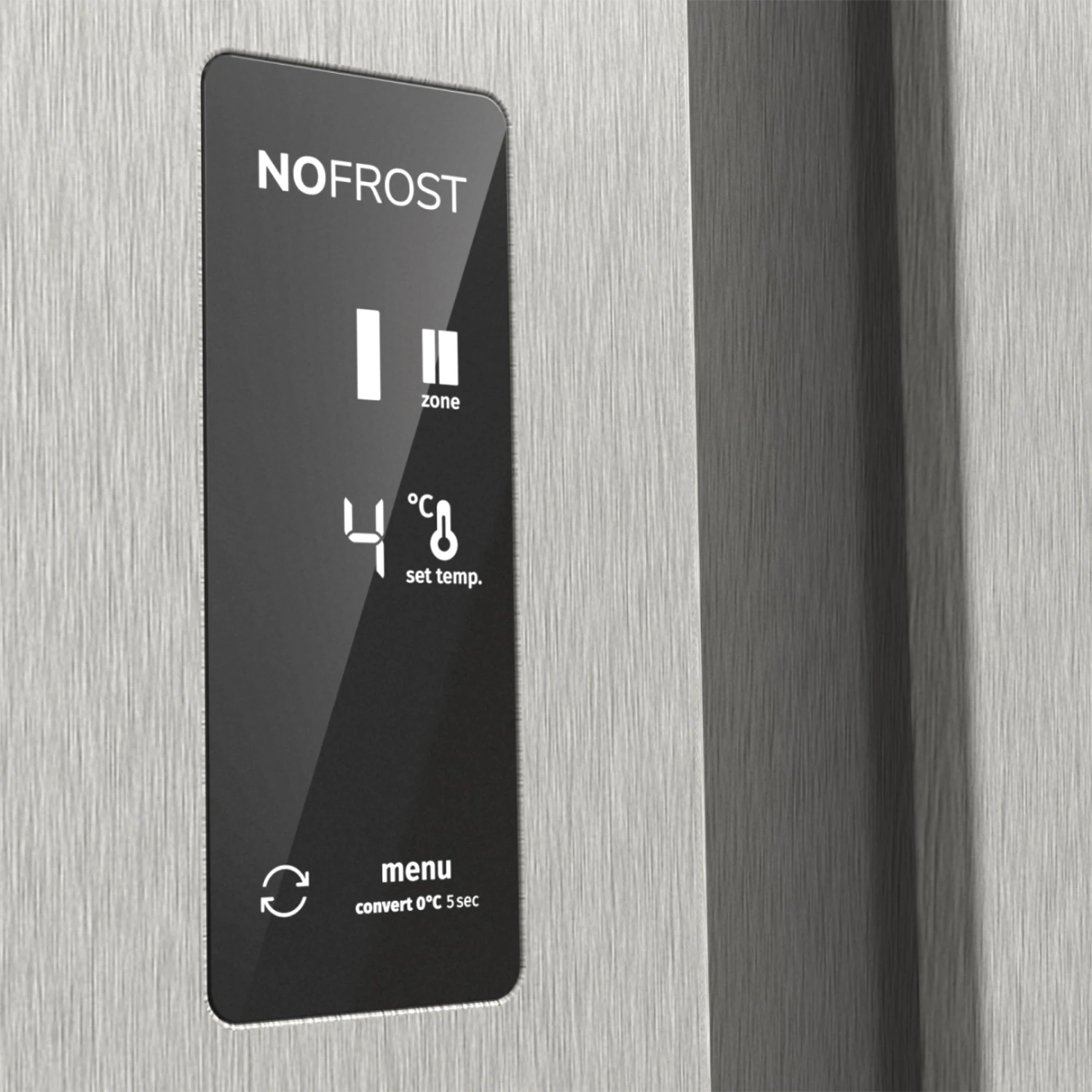 Side by side frižider sa inverterskim kompresorom koji štedi električnu energiju.