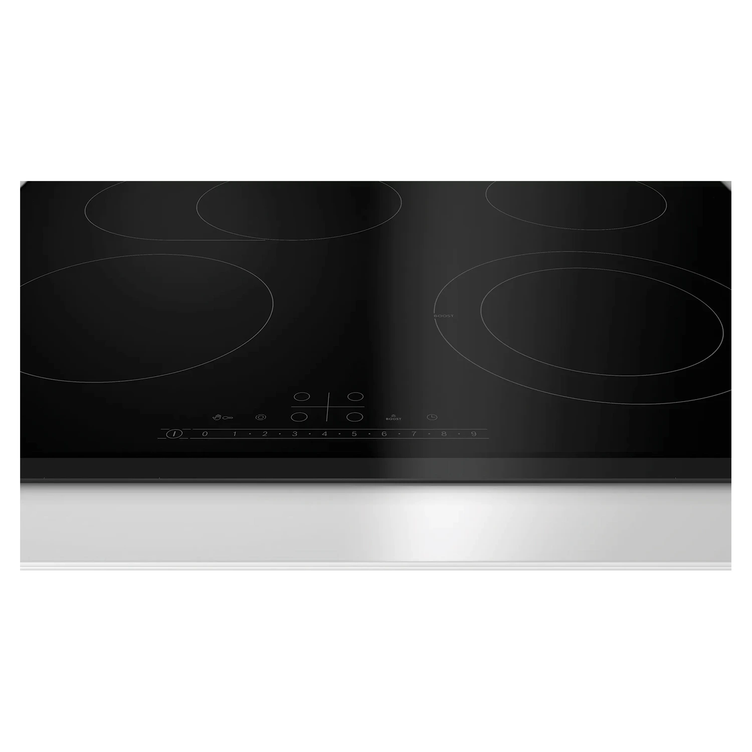 Ugradbena ravna ploča za kuvanje sa PowerBoost opcijom pojačanog grijanja određene zone.