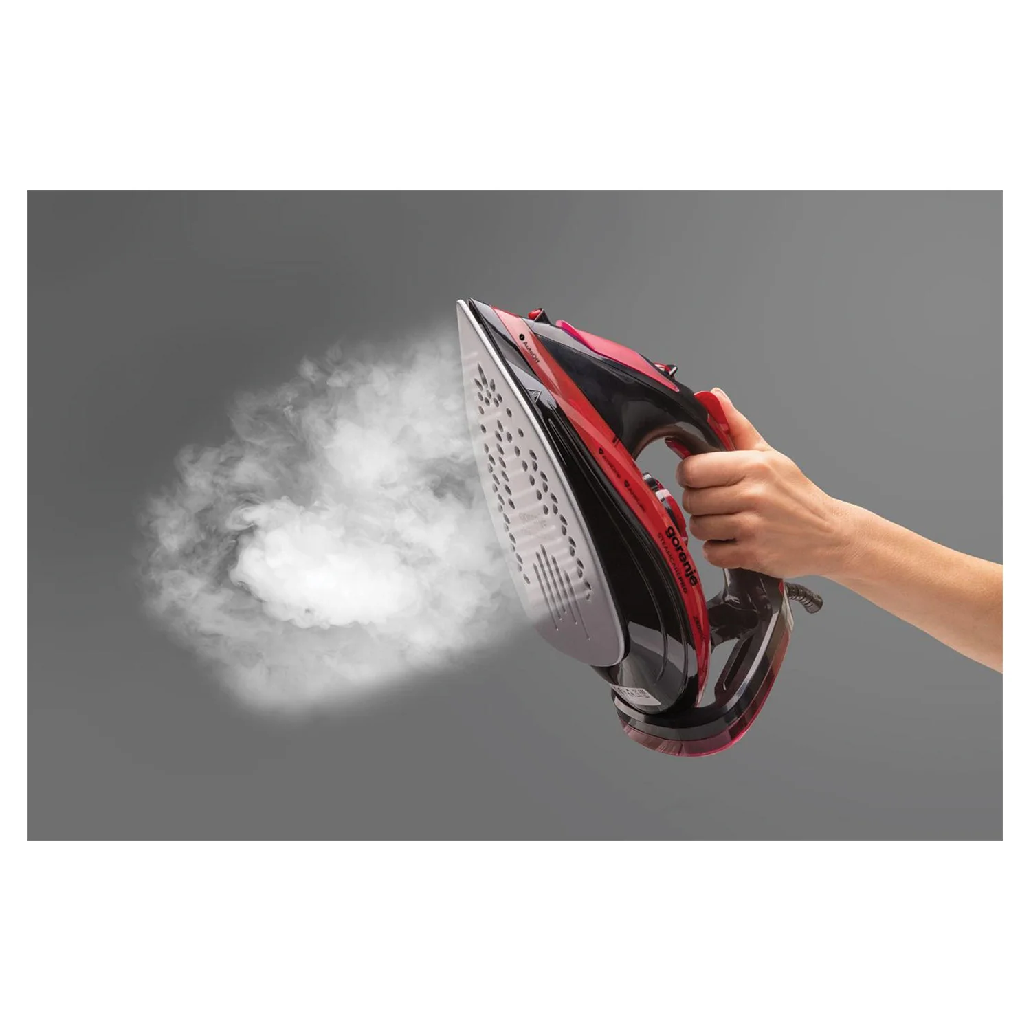 Parna pegla Gorenje, crvena