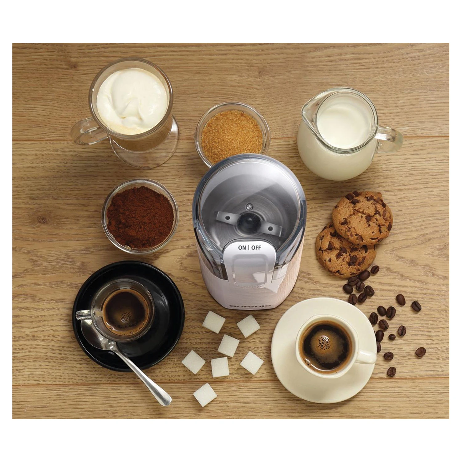 Mlin za kafu Gorenje, bijeli