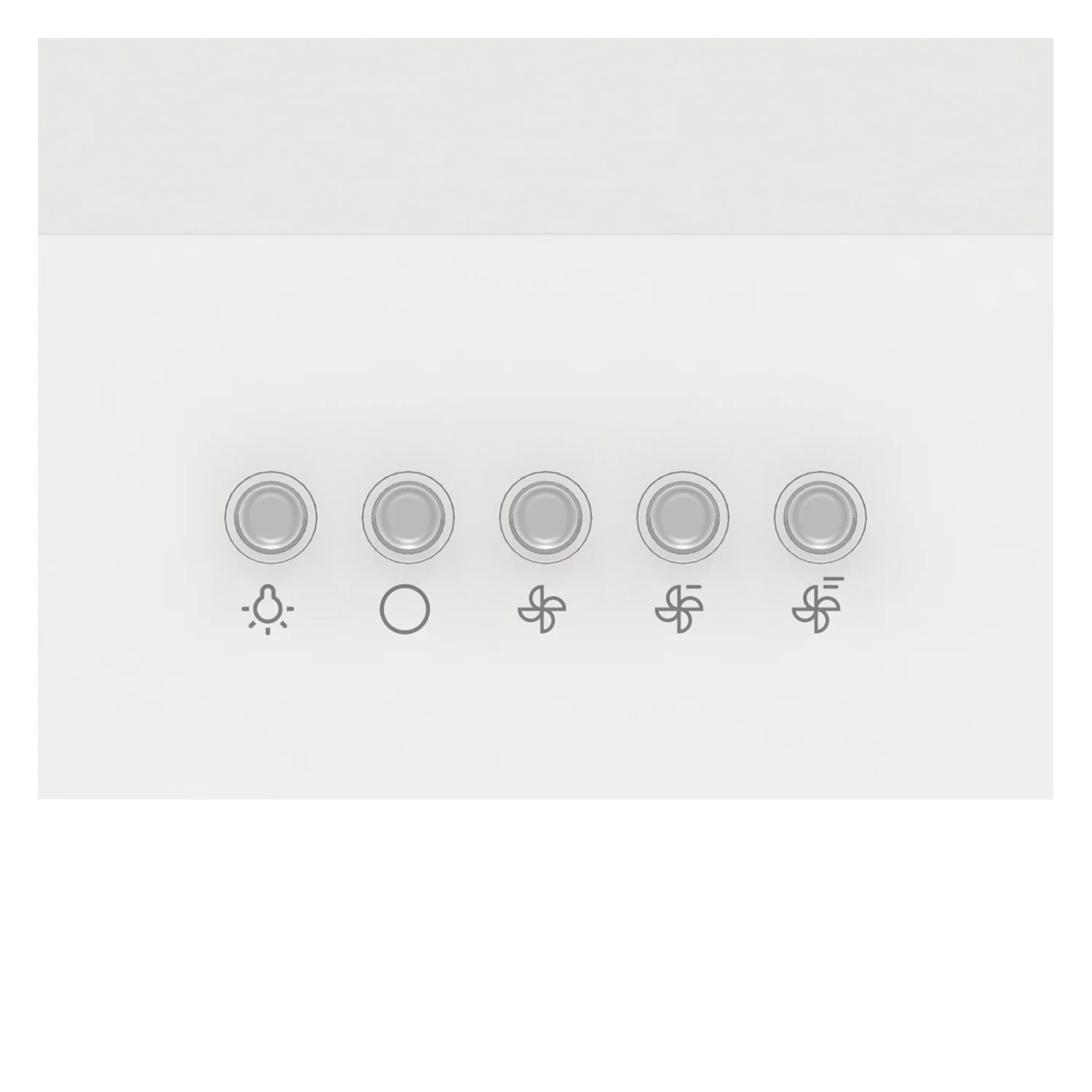 Podelementna zidna kuhinjska napa sa perivim filterom za masnoću.