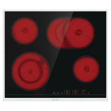 Ugradbena staklokeramička ploča sa tajmerom i upravljanjem na dodir.