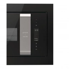 Kontrolni panel ugradbene mikrotalasne pećnice Gorenje, crna