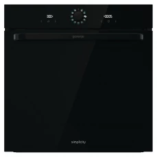 Ugradbena pećnica crne boje, Simplicity linija.