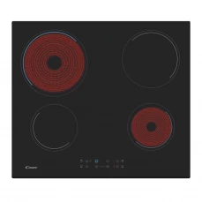 Ugradbena ravna ploča sa 4 grejne površine i komandama na dodir.