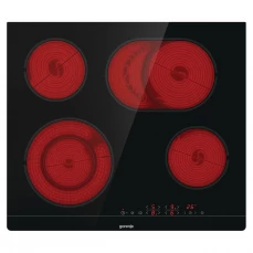 Ravna ploča sa proširenim zonama za kuvanje.