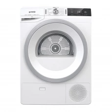 Prednja strana sušilice za veš Gorenje, bijela