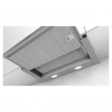 Ugradbena teleskopska kuhinjska napa sa mogućnošću odvoda pare, kao i rada u modu sa filterom.