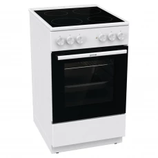 Električni štednjak širine 50 cm, sa ravnom staklokeramičkom pločom.