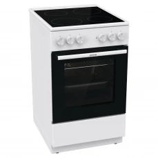 Električni šporet sa ravnom staklokeramičkom pločom.