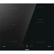 Ugradbena indukciona ploča za kuvanje sa bruženom ivicom, bez okvira.