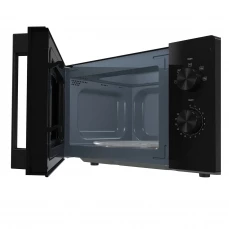 Samostojeća mikrovalna pećnica Hisense, crna.