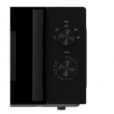 Samostojeća mikrovalna pećnica Hisense, crna.