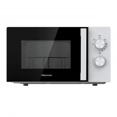 Samostojeća mikrovalna pećnica Hisense, bijela.