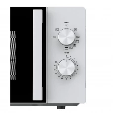 Samostojeća mikrovalna pećnica Hisense, bijela.