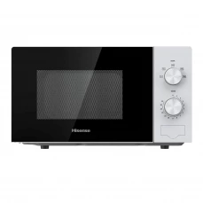 Samostojeća mikrovalna pećnica Hisense, bijela.