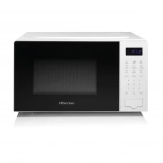Samostojeća mikrovalna pećnica Hisense, bijela.