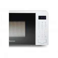 Samostojeća mikrovalna pećnica Hisense, bijela.