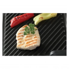 Hrana na rebrastoj površini za pečenje kontaktnog grila Gorenje
