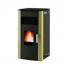 Peć na pelet, ventilatorska Alfa Plam, Luca, siva