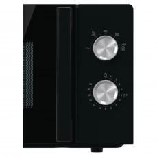 Samostojeća mikrotalasna pećnica Gorenje, crna.