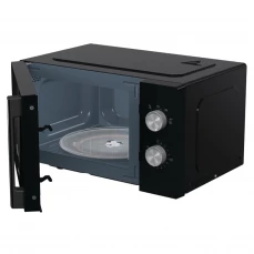 Samostojeća mikrotalasna pećnica Gorenje, crna.