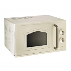 Samostojeća mikrovalna pećnica Gorenje, krem boje