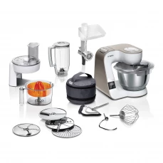 Kuhinjski robot s dodacima, Bosch, sivi