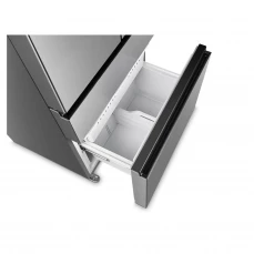 Unutrašnjost side by side frižidera Gorenje