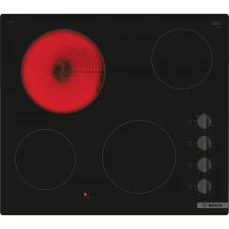 Ugradbena staklokeramička ploča sa mehaničkim komandama.