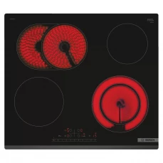 Ugradbena staklokeramička ploča za kuvanje sa proširivom zonom za kuvanje.