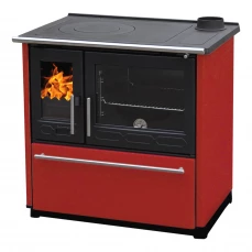 Štednjak, Plamen 850 Glas, crveni sa izlazom za dim na desnoj strani