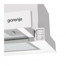 Ugradbena teleskopska napa bijele boje.