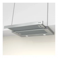 Ugradbena teleskopska kuhinjska napa pogodna za rad u odvodnom i režimu rada sa filterom.