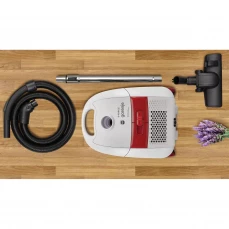 Usisivač sa vrećicom sa Hepa filterom.