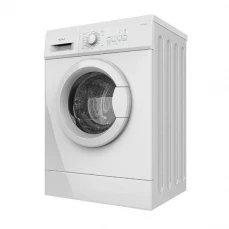 Bočna i prednja strana veš mašine Tesla, bijela