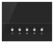 Zidna dekorativna kuhinjska napa sa mehaničkim upravljanjem,