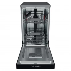 Samostojeća mašina za pranje suđa Whirlpool, siva.