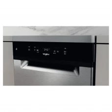 Samostojeća mašina za pranje suđa Whirlpool, siva.