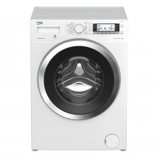 Prednja strana veš mašine Beko, bijela