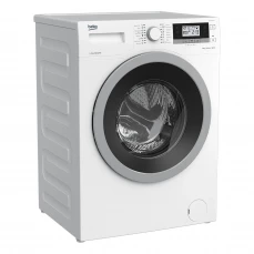 Bočna i prednja strana veš mašine Beko, bijela